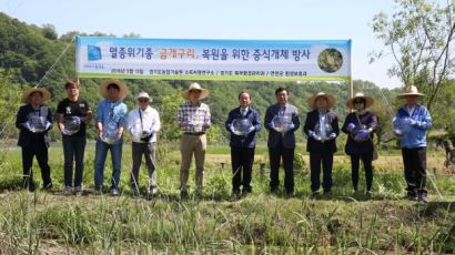 경기도 농기원, 귀하신 몸 금개구리 인공증식 성공