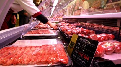 국산 쇠고기 값 고공행진…4월 상승률, 6년 만에 최고