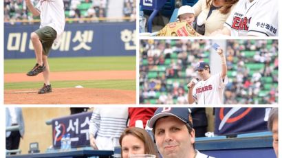 [단독] "나도 한국 야구팬" 리퍼트 주한미국대사의 한국 야구 사랑