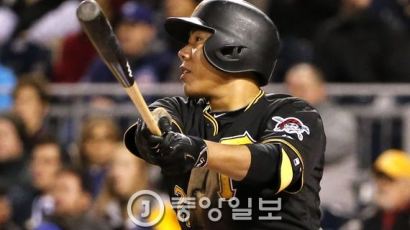 강정호, 뉴욕 메츠전 투런포…시즌 9호 홈런