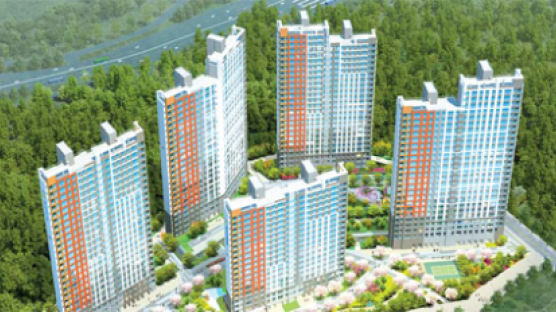 [분양 포커스] 전세가율 80% 달하는 군포에 첫 5베이 설계 중소형 아파트
