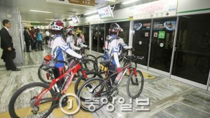 30일 개통되는 인천도시철도 2호선에선 '자전거 휴대' 금지