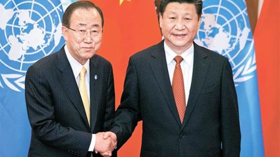 시진핑 만난 반기문 “북핵문제 해결 위한 중국 역할 중요”