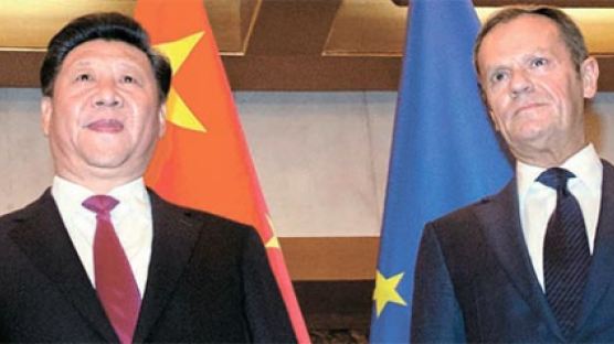 [사진] 중국·EU 정상회담