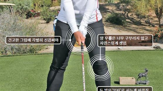 [골프여왕 박세리 챔피언 레슨] 우드샷 할 때는 왼발 쪽에 공 놔야 똑바로 멀리가