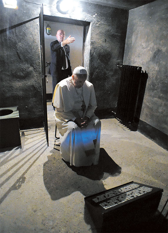 [사진] 아우슈비츠 찾은 프란치스코 교황