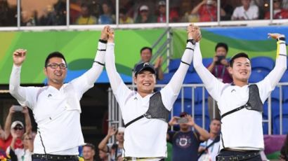 [리우 2016] 패기로 올림픽 첫 출전 만에 금메달…‘90년대 생 3총사’가 해냈다