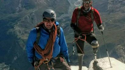 17년 전 동상으로 사지절단된 등반가…마터호른 등반 성공