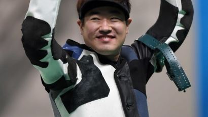 [리우포토] 김종현, 남자 50m 복사소총 은메달 명중
