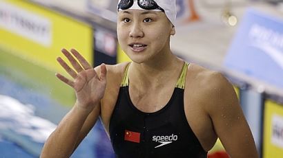 중국 여자 수영 천신이, 리우 올림픽 첫 도핑 탈락