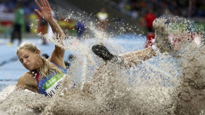 [리우포토] 러시아 육상선수 중 유일하게 참가한 '육상 여신' 다리야 클리시나