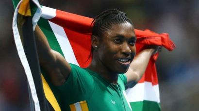 성별 논란 세메냐, 여자 800m 금메달 