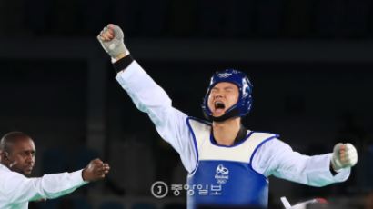 [리우포토] 차동민 리우 올림픽 태권도 89kg 이상급, 동메달 획득