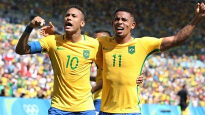 네이마르가 끝냈다…브라질, 승부차기 끝에 독일 꺾고 금메달