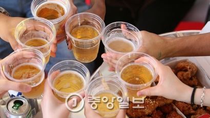 한국인 1회 평균 음주량 '맥주 5잔'…3년 전보다 0.7잔↓