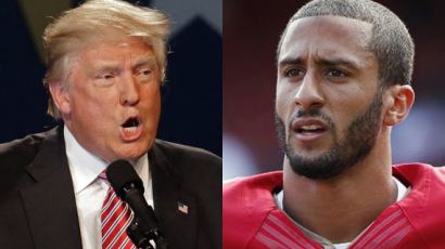 트럼프, ‘인종차별’ 항의 NFL 선수에 “미국 떠나라”