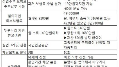 전업주부 국민연금 대폭 확대한다… 임의가입 최저보험료 절반으로 낮춰