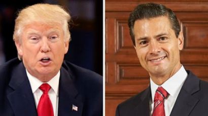 국경장벽 세우겠다더니…급해진 트럼프, 멕시코 방문