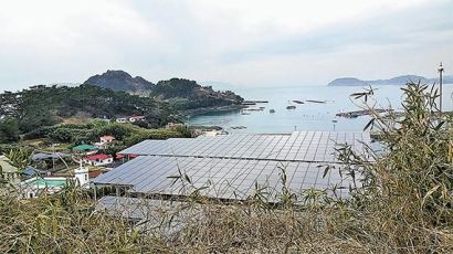 에너지 자립 섬이라더니…통영 연대도, 태양광 발전 중단