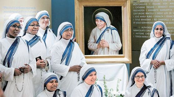 [사진] 성인 반열 오르는 테레사 수녀