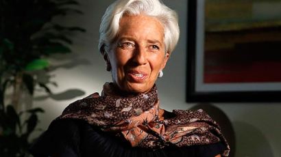 라가르드 IMF 총재 “세계 경제 저성장 덫 우려”