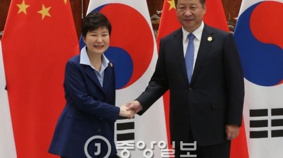 박 대통령"한·중 관계 도약 기회로" 시진핑"협력해 도전 극복"