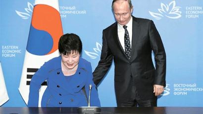박 대통령, 푸틴과 경협 21건…극동개발로 안보이익 기대