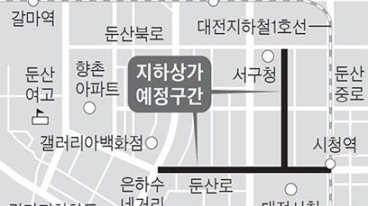 지역 활력 vs 균형발전 역행…대전시청 앞 지하상가 논란