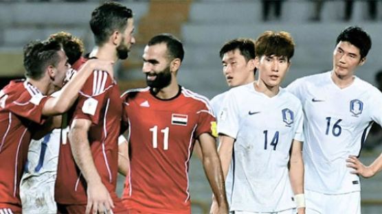 부글부글 99분…한국 0-0 시리아