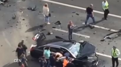 푸틴 전용차 충돌사고…운전자 사망, 푸틴은?