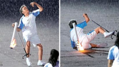 [사진] 리우 패럴림픽 개막 … 넘어져도 다시 일어서 불꽃 살리다 