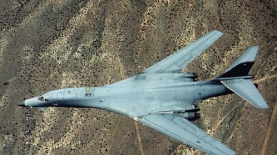 북한 수뇌부 타격 전략 폭격기 B-1B, 13일 한반도 출격