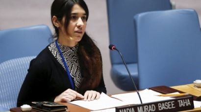 IS 성노예 피해 야지디족 여성, 유엔 친선대사 됐다