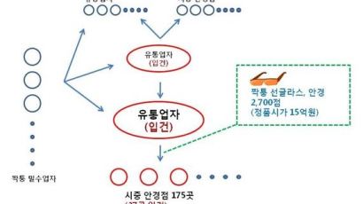 샤넬 등 2700개 짝퉁 안경 유통시킨 일당