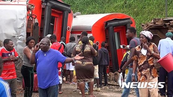 카메룬에서 열차 탈선, 70명 사망·600명 부상…"애도의 날 선포"