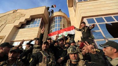 [사진] 이라크군 모술 외곽도시 탈환…IS, 인간방패 284명 사살