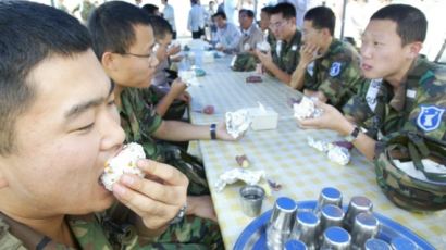 군 장병 급식 배추김치에서 30㎝ 칼, 개구리 사체 나와