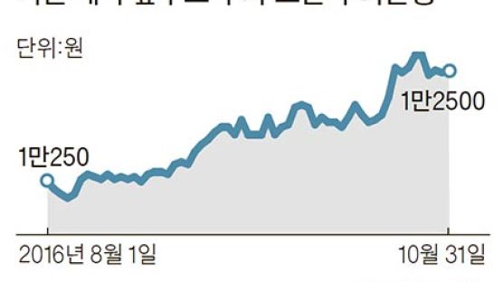 입찰 D-9, 우리은행 주가 엄청 뛰었네