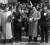 1958년 10월 북한에서 마지막으로 철수하는 중국군을 평양역에서 환송하는 북한 수뇌부. 왼쪽부터 최용건, 중국 인민지원군사령관 양롱, 김일성이다. [사진 중앙포토]