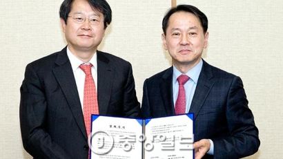 [사진] 삼성카드·본지 ‘반퇴시대’ 극복 업무협약