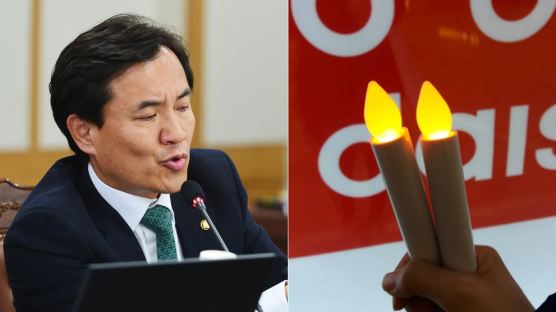 “촛불은 바람불면 꺼진다” 김진태 의원 발언에 'LED촛불‘ 화제