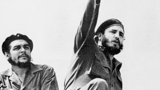 쿠바혁명의 두 주역 피델 카스트로와 체 게바라