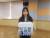 박근혜 대통령 퇴진 촛불집회를 여는 김수정(15)양. 박진호 기자