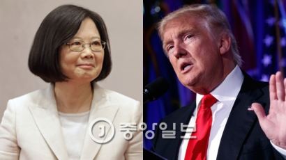 트럼프, 대만 총통과 전화통화…"미중관계 악화 우려"