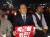 광주에서 열린 촛불집회에 참여한 이재명 성남시장. 오종찬 기자