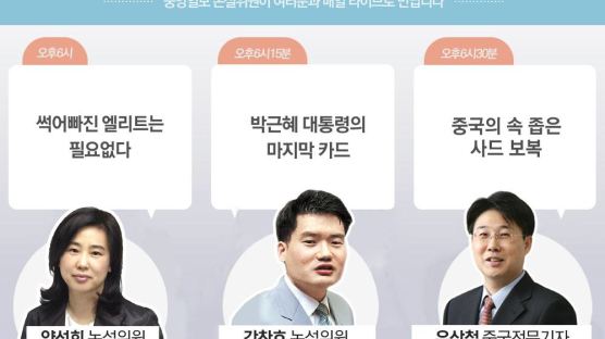 [논설위원실 페북라이브] 중국의 속 좁은 사드 보복