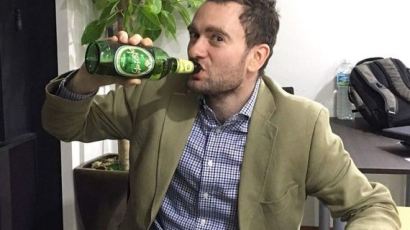 다니엘 튜더 '한국 맥주, 아직도 북한 맥주보다 맛없다'