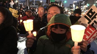 [7차 촛불집회] 제주촛불 6000개 "박근혜 즉각 퇴진하라"