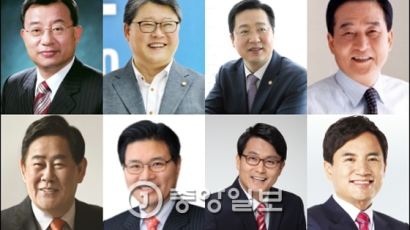 비박이 찍은 '최순실의 남자' 8인?…정진석은 왜 빠졌을까