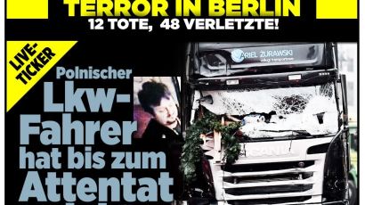 독일 트럭 테러범, 당국 감시대상…'10만 유로' 현상수배